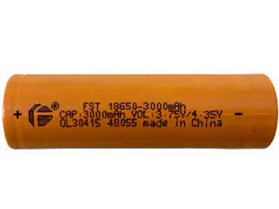 ˹ Ԫ﮵ 3.0Ah͵о 18650