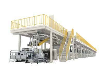 浩能 锂电设备 宽幅高速双层挤压涂布机