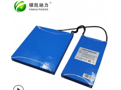 定制12v42Ah磷酸铁锂电池一体化路灯