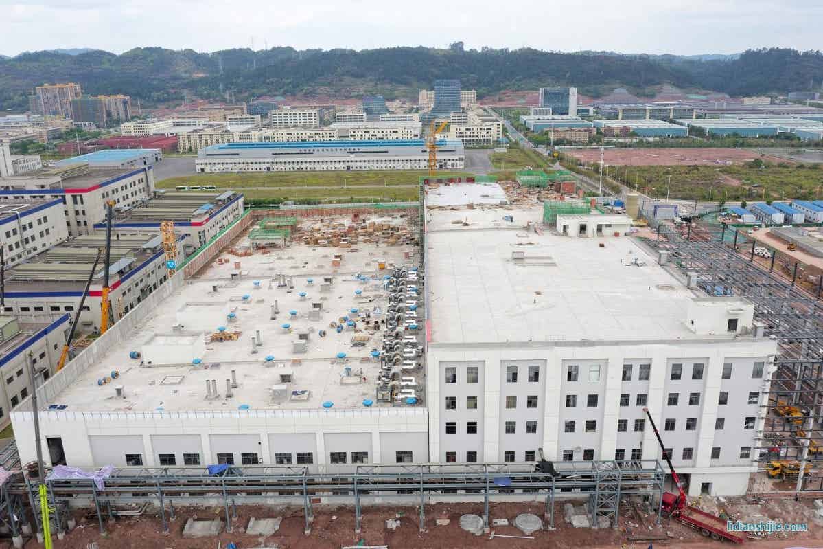 宜宾锂宝锂电正极材料项目二期二标段迎来全面封顶 宜宾锂宝锂电正极材料项目二期二标段迎来全面封顶