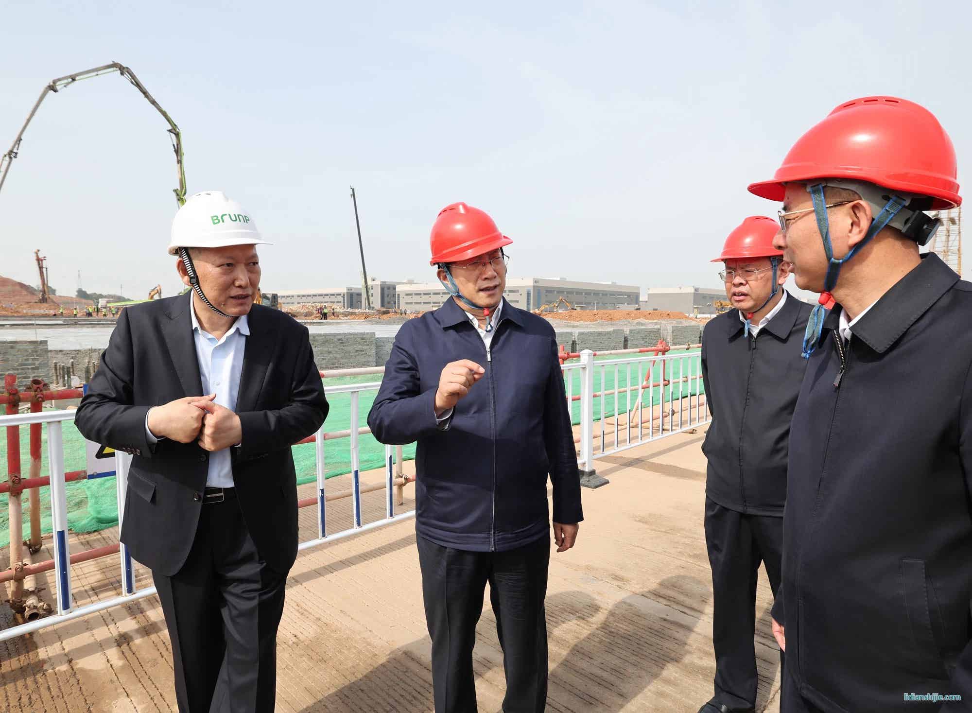 湖北省委书记王忠林调研邦普循环 湖北省委书记王忠林调研邦普循环